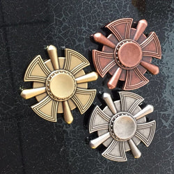 New Zinc Alloy Tri-Spinner Colorful Rotating Fidget Hand Spinner High Speed