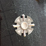 New Zinc Alloy Tri-Spinner Colorful Rotating Fidget Hand Spinner High Speed