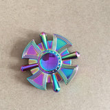 New Zinc Alloy Tri-Spinner Colorful Rotating Fidget Hand Spinner High Speed